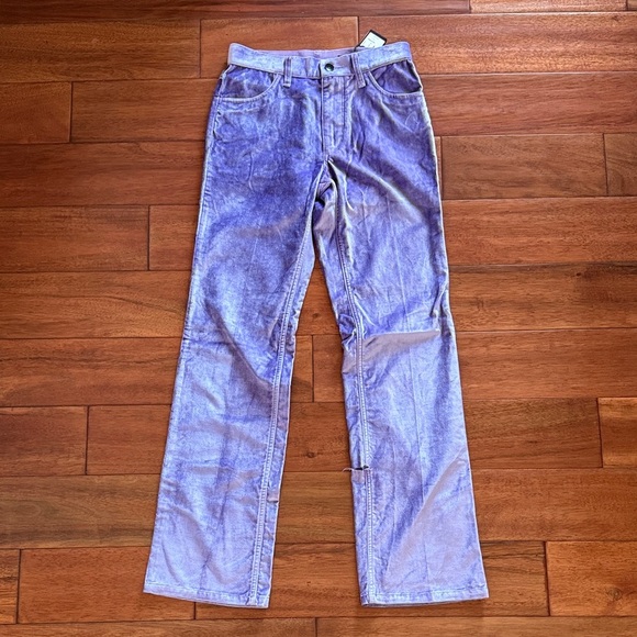 rag & bone Denim - Flawed NWT rag & bone Jacey Violet Velvet Jeans Size 00